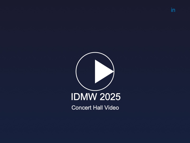 IDMW 2025 Concert Hall Video